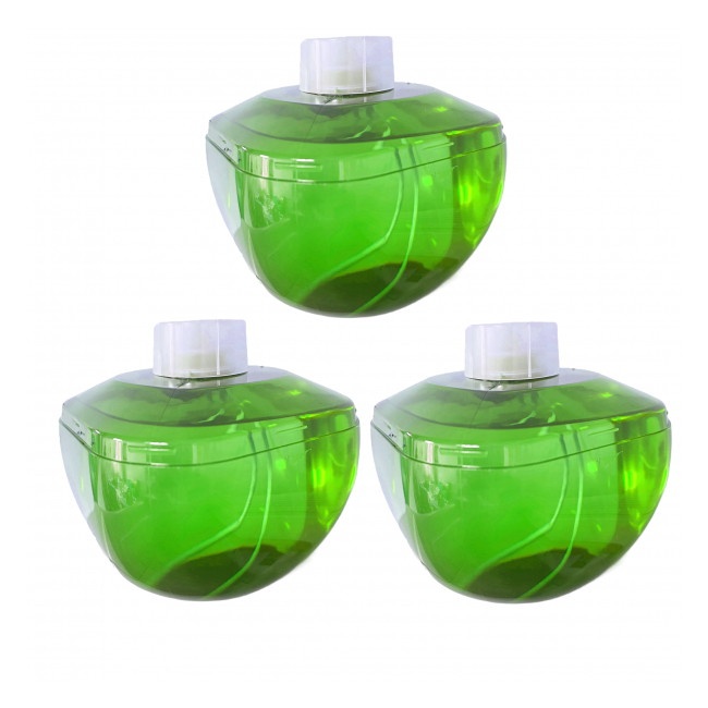 Set 3 REZERVE Candela Lina cu Ceara Lichida 0.24l 3x96 Ore 3x4Zile Verde HRL