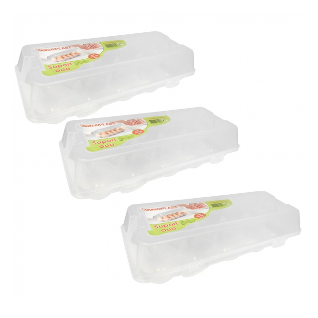 Set 3 Suporturi din plastic pentru 3x 10 Oua AgoraPlast 365MN DNC26747