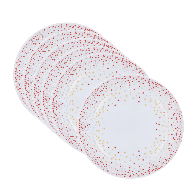 Set 12 Farfurii Intinse Opal Buline Winter 26.5cm W265/919 DNC46237