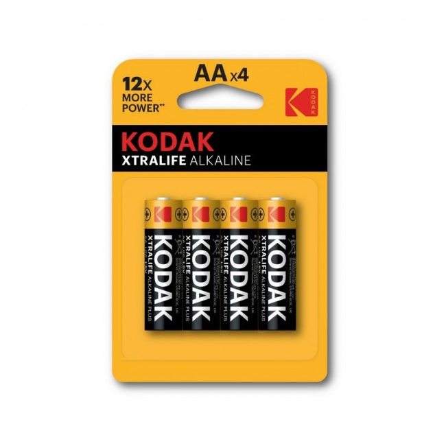 Set 4 Baterii Alkaline Kodak Xtralife LR6 AA 9A006 XXM BEST SELLER