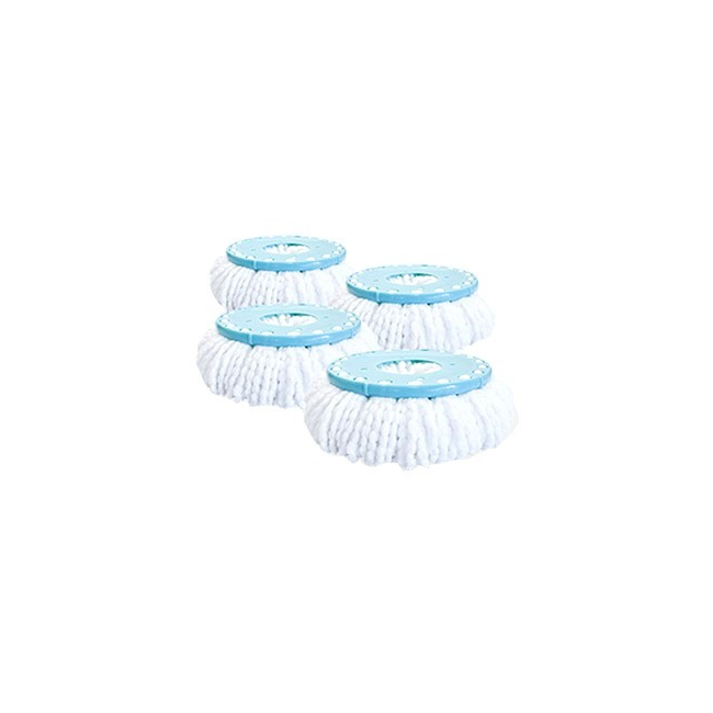 Set 4 Rezerve Microfibra 15.4-15.5cm pt. Mop cu Pedala GR420 sau Easy Mop