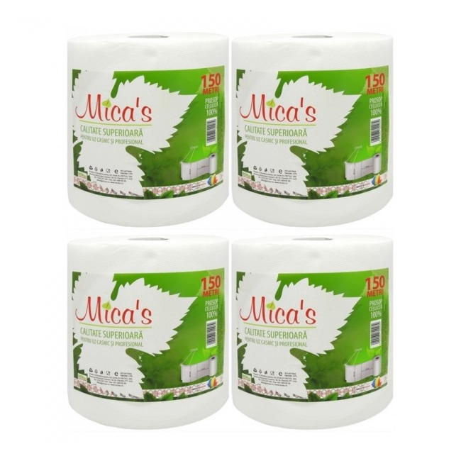 Set 4 Role Prosoape de Bucatarie 2 straturi 150m Mica’s DC9148