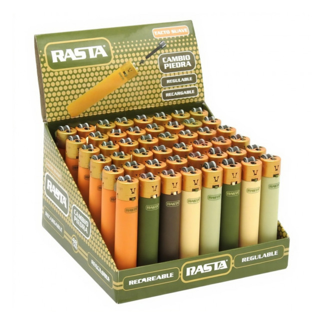 Set 48 Brichete Reincarcabile cu Gaz si Piatra Soft Rasta DNC61260