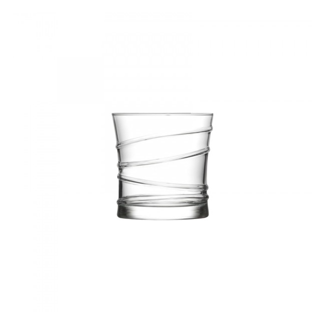 Set 48 Pahare Sticla Whisky 320ml Ring 349
