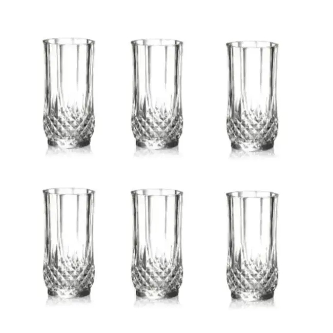 Set 48 Pahare Tumbler Sticla Clara India Cello AMORE 265ml DNC68557