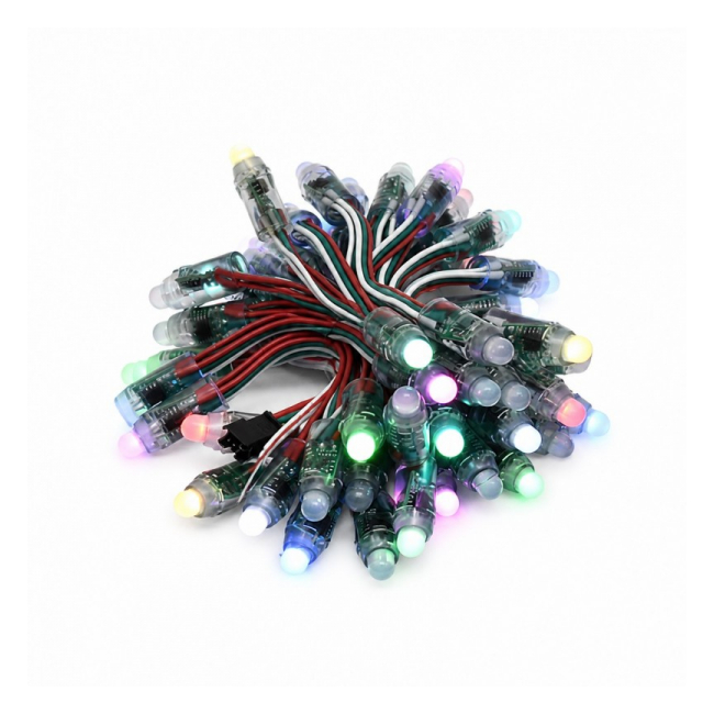 Set 50 Module LED Pixel RGB Adresabile 12V IP65 Control WS2811 18B023 XXM