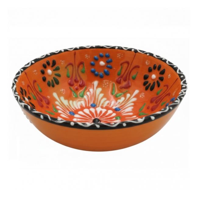 Set 6 Boluri Ceramica Pictate Manual 10cm TK-20879 DNC67335