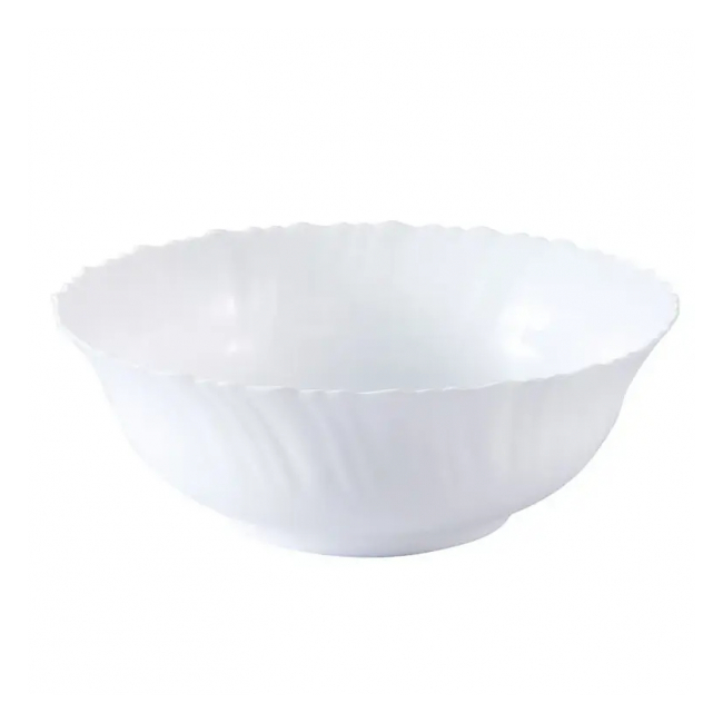Set 6 Boluri Salata Castroane Medii Opal Alb 17cm DAR DNC47130