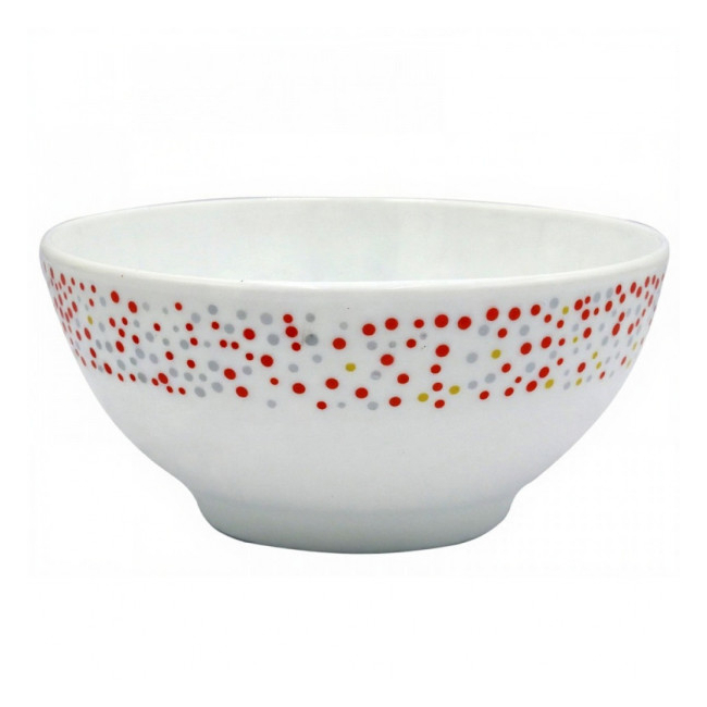 Set 6 Boluri Salata din Opal Decor Buline 16.5cm W165/919 DNC58042