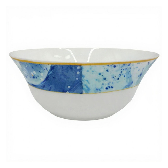 Set 6 Boluri Salata Opal Model Majestic Ocean 17.5cm DNC65431
