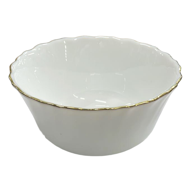 Set 6 Boluri Salata Opal Model Margine Aurie 12.5cm MGAT720 CNN51643