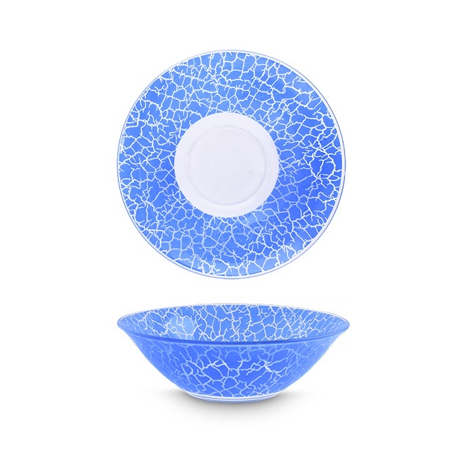 Set 6 Boluri Sticla 20cm Blue Rock Cok 160-0095 CNN36516