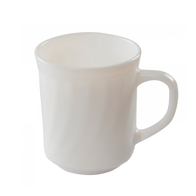 Set 6 Cani din Opal Alb 250ml Grunberg CB250