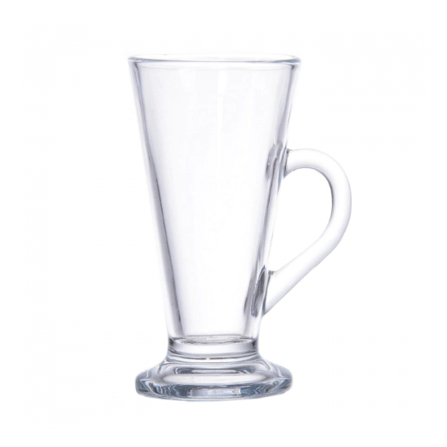 Set 6 Cani Frappe Irish Coffee din Sticla Clara 290ml Oskar BM9103 DNC45850