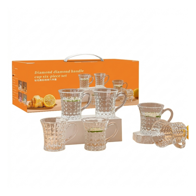 Set 6 Cani Sticla 270ml Wei A16482 DNC68100