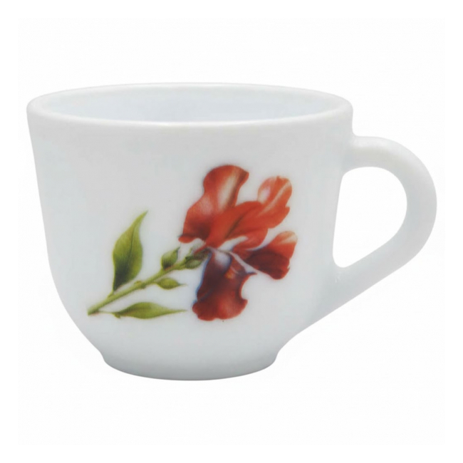 Set 6 Cesti Cafea Opal Sabrina Red 220ml DNC67377