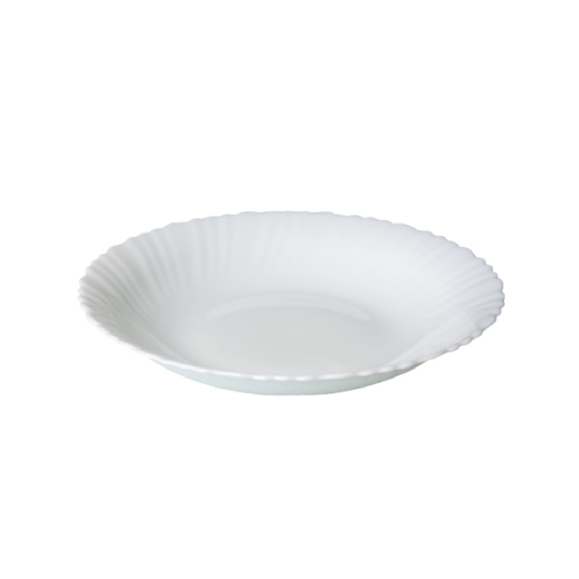 Set 6 Farfurii Adanci Mici din Opal Alb 17.5cm Grunberg LHSP175