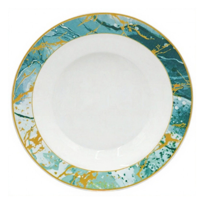 Set 6 Farfurii Adanci Opal Model Majestic Forest 23.5cm DNC65426