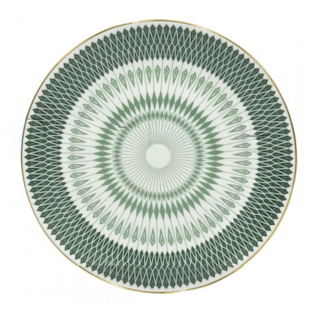Set 6 Farfurii Desert Opal Decor Verde Mirage 19.5cm GRM195 DNC64031