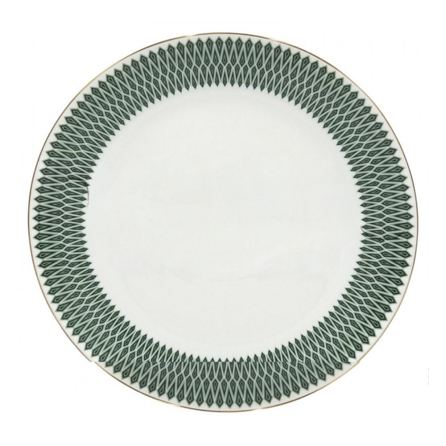 Set 6 Farfurii Intinse Opal Decor Verde Mirage 26.5cm GRM265 DNC64032