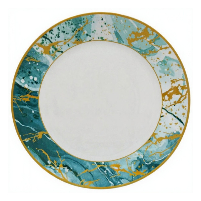 Set 6 Farfurii Intinse Opal Model Majestic Forest  27cm DNC65425