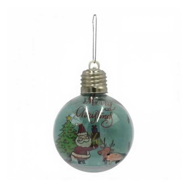 Set 6 Globuri Luminoase Brad 8cm DIV.Modele SD-00142 WEI DNC54301