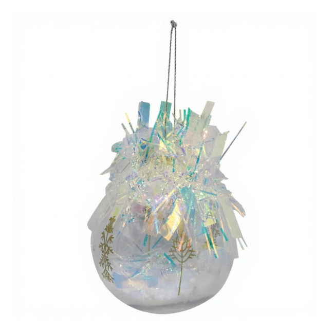 Set 6 Globuri Luminoase Brad 8cm DIV.Modele SD-00327 WEI DNC59385