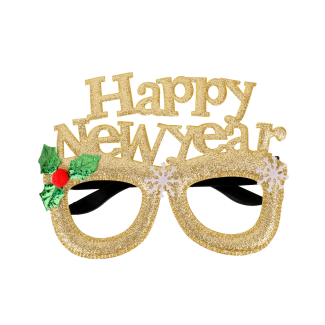 Set 6 Ochelari Decor Anul Nou PVC+Textil WEI SD-00423 DNC59691