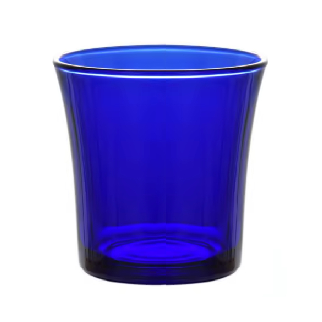 Set 6 Pahare Apa din Sticla Colorata Albastra 210ml Duralex CNN50444