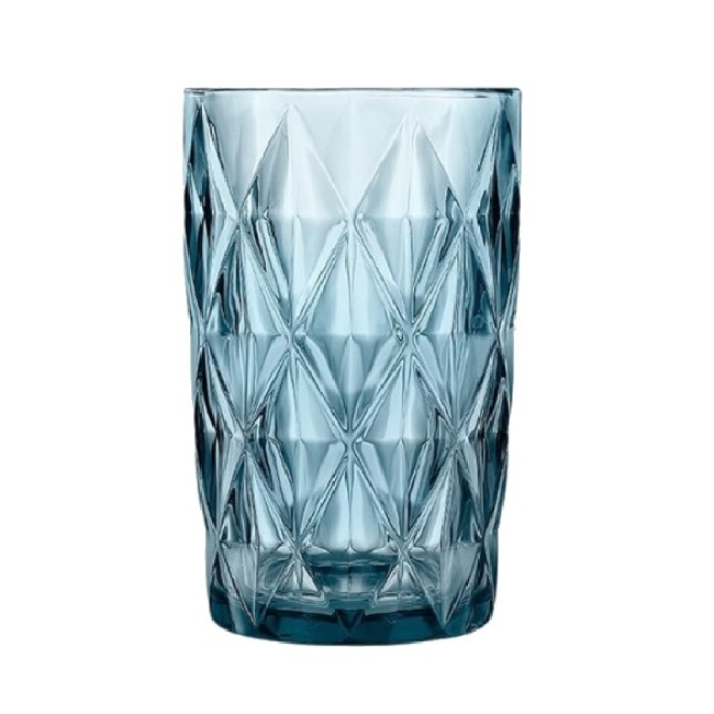 Set 6 Pahare Sticla Blue Cok Escorial 400ml 157-0007 CNN49477