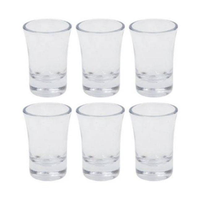 Set 36 Pahare Sticla Clasice de Shoturi Niloufar 50ml SH0268GCL CNN39776