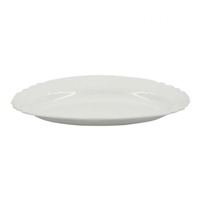 Set 6 Platouri ovale Opal Alb DAR 22cm DNC64226