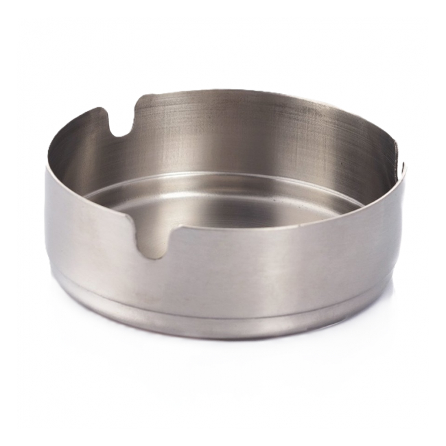 Set 6 Scrumiere rotunde din Inox 10cm Grunberg IAT04