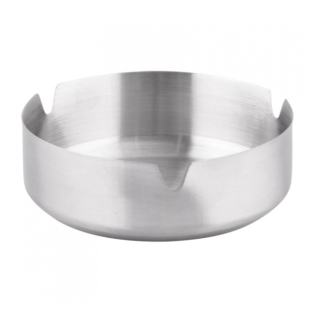 Set 6 Scrumiere rotunde Inox 10x3cm Grunberg IAT10
