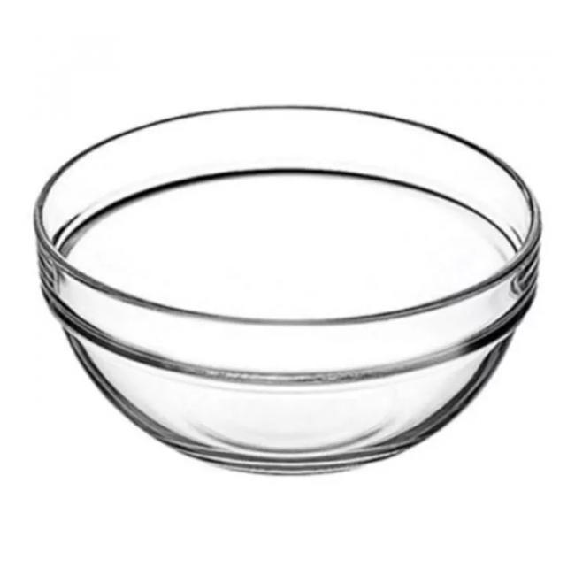 Set 6 mini boluri sosiere sticla Rayan 7.5cm HP75 CNN40417