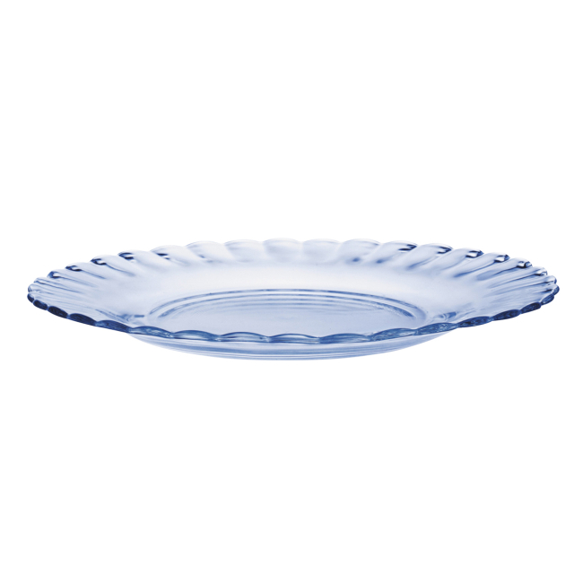 Set 6 Farfurii Intinse sticla Marine Duralex 23cm CNN50439