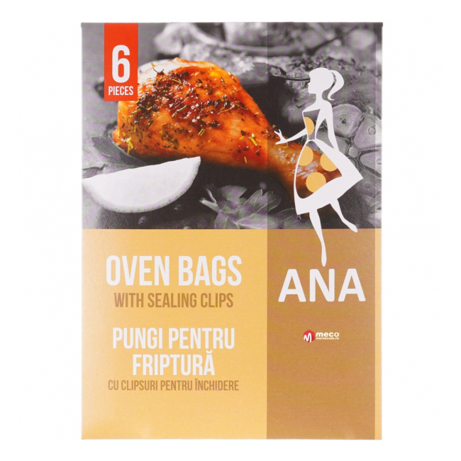 Pungi pentru friptura 6 buc 30x43cm Ana DCN7588 CNN34354