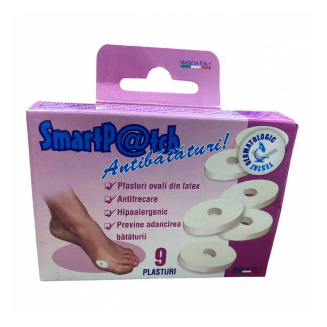 Set 9 Plasturi pentru bataturi la picioare Smartpatch DNC12480