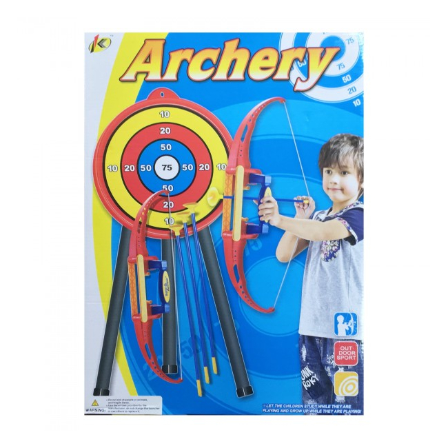 Set Arc cu Ventuze si Tinta Archery 952F