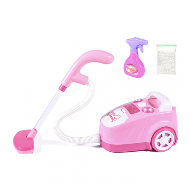 Set Aspirator de jucarie cu pulverizator roz H777-12 CWT