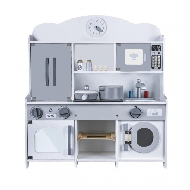 Set Bucatarie de jucarie copii din lemn My Little Kitchen Kabi 0108 CWT