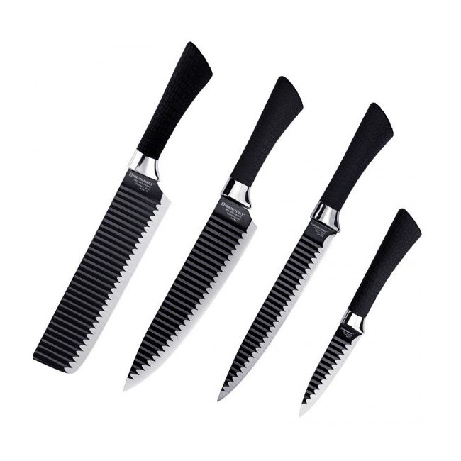 Set de bucatarie 4 cutite curatator legume si foarfeca WEI A-13442 DNC50595