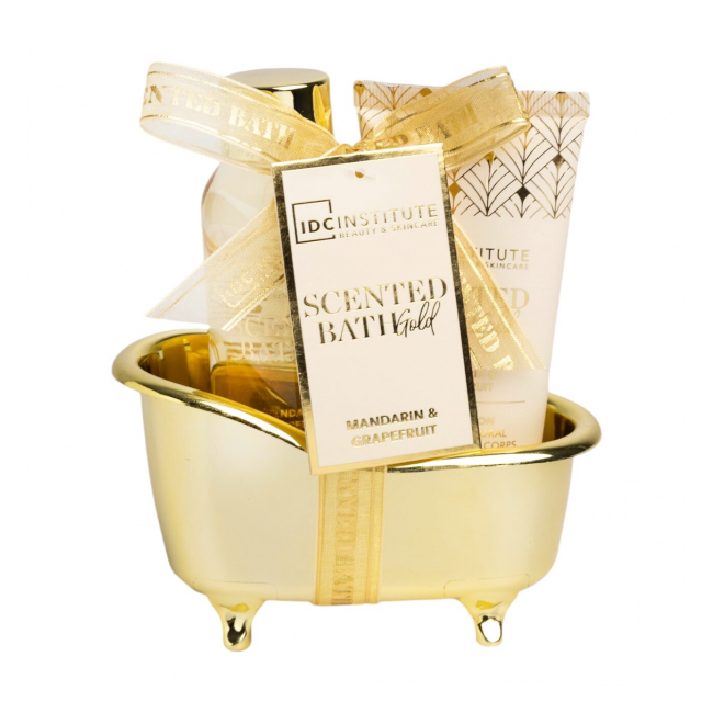 Set de ingrijire cadou IDC Institute 3 bucati Mandarin Grepefruit DNC66219