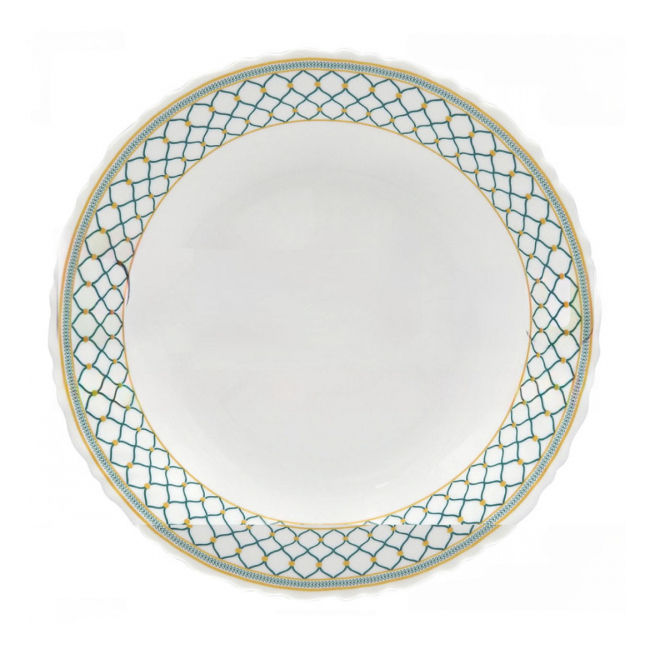 Serviciu de Masa 3x6piese 18 Farfurii Opal Rotund Model Selina Green DNC65403