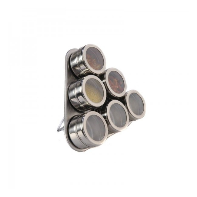 Set magnetic pentru condimente 7 piese Rainstahl BG RSSR870206