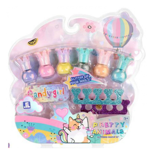Set manichiura unghii si accesorii Pretty Animals ZR-06D CWT