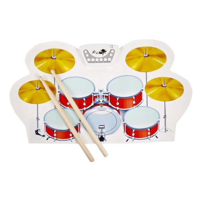 Set Pliabil 9 Tobe Electronice Portabile din Silicon Roll-up Drum