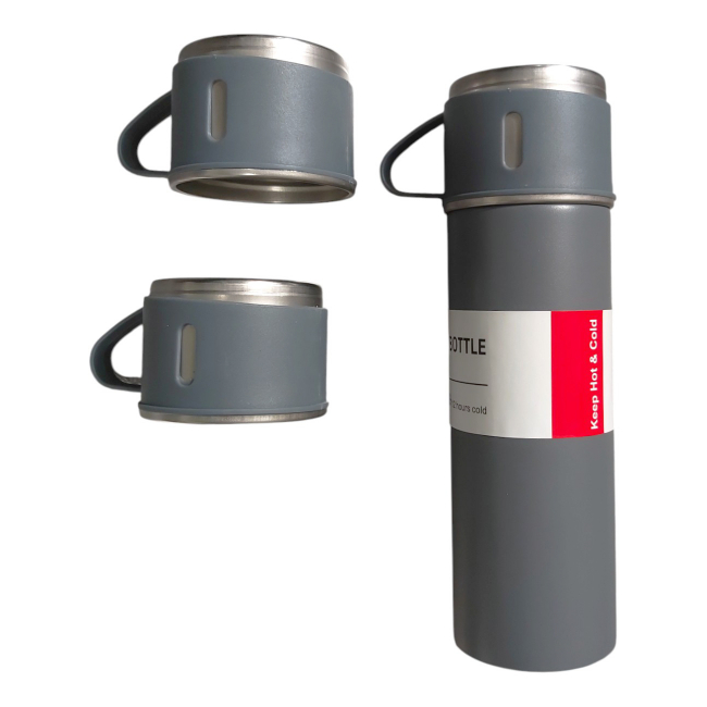 Set termos Inox 500ml+3 cani 3X-0699 CNN50577