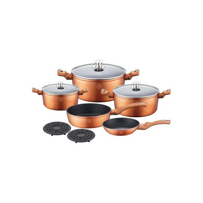 Set Vase Aluminiu Interior Megastone 10 Piese Meisterklasse MK1014