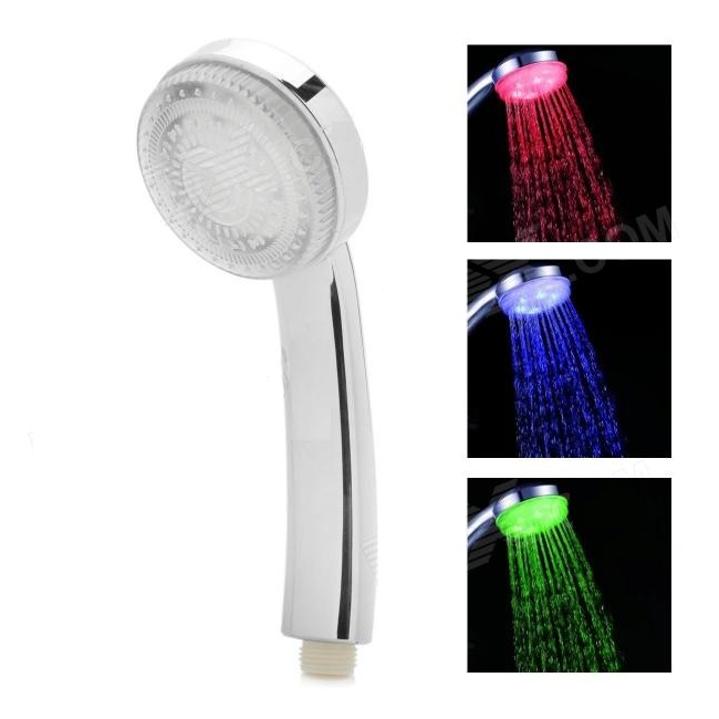 Shower LED Para de Dus Iluminata 3 Culori